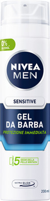 NIVEA Sensitive Shaving Gel 200ml MADE IN GERMANY(200 ml)