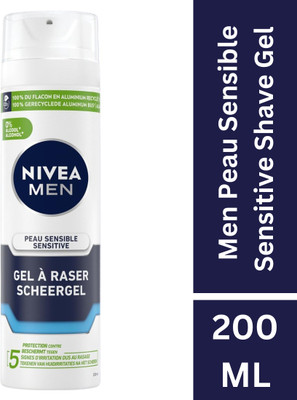 NIVEA Men Sensible Sensitive Shave Gel (Made in Germany)(200 ml)