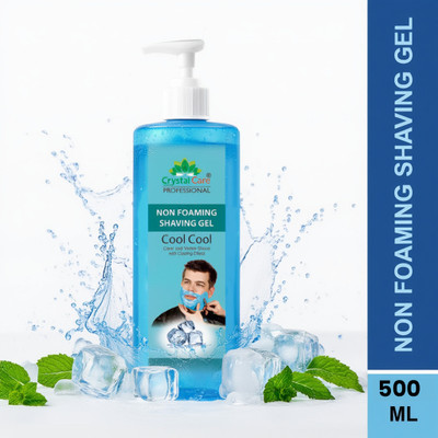 Crystal Care Shaving Gel Non Foaming Clear Cut Professional(500 ml)