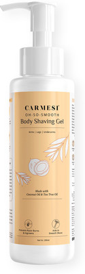 Carmesi Oh-So-Smooth Body Shaving Gel | Soothes & Hydrates Skin(200 ml)