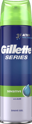 Gillette Series Shave Gel Sensitive Skin 195g(195 g)