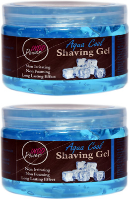 INDOPOWER COOL SHAVING GEL COMBO PACK (2x 200gm.)(2 Items in the set)