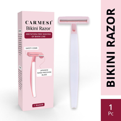 Carmesi Bikini Razor for Women | For Irritation-Free Shaving of Bikini Line |, Women