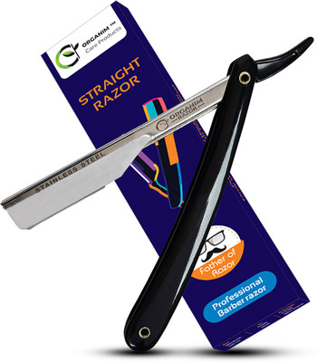 Organim Care Products Classic Professional Barber’s Design Plastic Handle Razor Stainless Steel For Rs. 185 @ 63% off