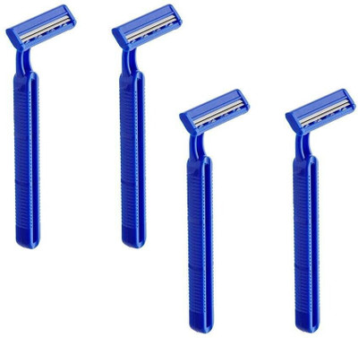 Lenon Twin Blade Disposable Shaving Razor for Men, Men(Pack of 4)