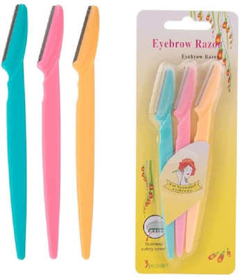 nn Eyebrow Razor, 3 Pcs Eyebrow Razor, Eyebrow Razors Multipurpose Trimming, Men & Women(Pack of 3)