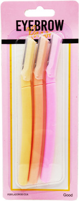 Drosselz Super Flexy Eyebrow Razor - EBR-1, Women(Pack of 3)