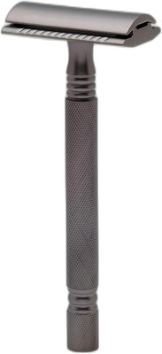 Pearl Shaving Double Edge Safety Razor (Graphite Black) - Best Shaving Razors for Men, Men