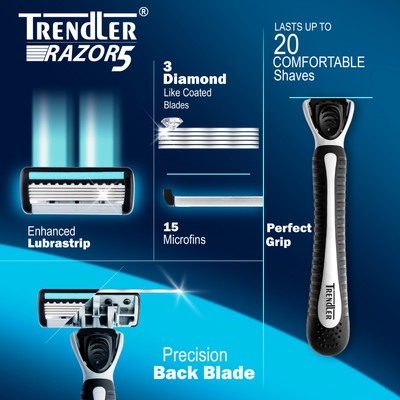 TRENDLER Razor_5, Men(Pack of 2)