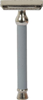 tinku Double Edge Brass Safety Razor (T-786), Grey, Close Comb, Men