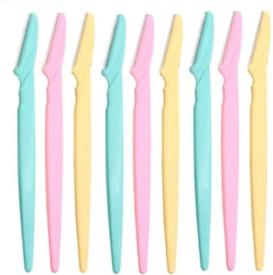 Pro Girl AVTY 9air Remover Facial Razor Blades Shaver Sharp Portable Set Makeup Tool Kit, Women(Pack of 9)