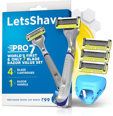 LetsShave Pro 7 Blade Shaving Razor