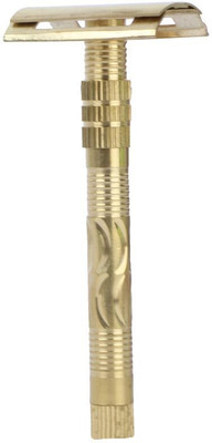 ShilpoKuthi PREMIUM double edge GOLD plated stainless steel razor, Men & Women