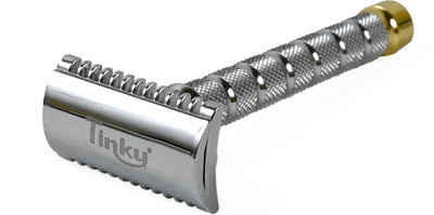 tinku DOUBLE EDGE BRASS SAFETY RAZOR (T9001-OC) OPEN COMB, Men