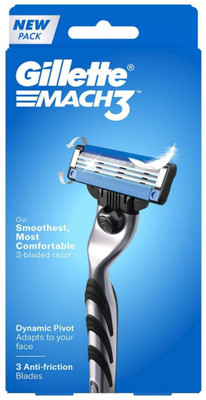 Gillette Fresh Clean Mach 3 Blade Razor, Men