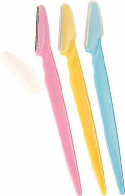 Loyalmart Gentle Touch Eyebrow Razor: Smooth & Safe, Men & Women(Pack of 3)