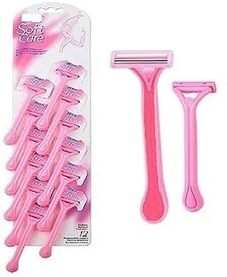 BiteSize Bikini Shaving Razor For Women Pink or Blue (Pink / Blue), Women(Pack of 12)