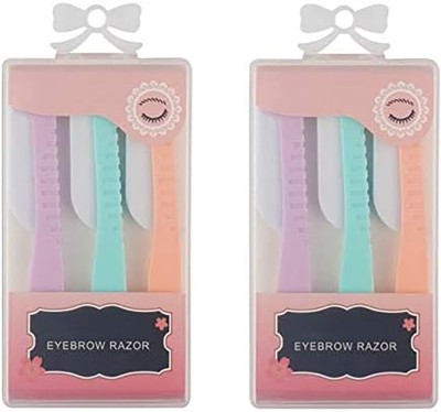 Jamboree Women Folding Eyebrow Razor Sharp Shaver shaper Facial Hair Removal(Pack of 6)