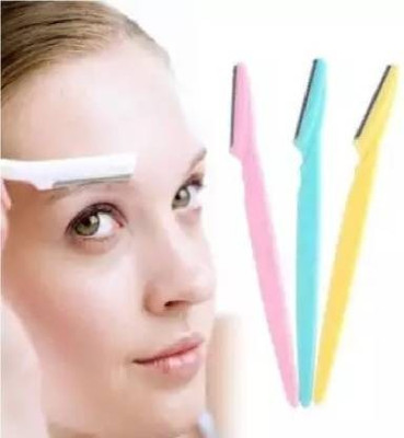 banira Eyebrow Razor Facial for Shaper Trimmer for face Eyebrow Shaver for, Men & Women(Pack of 3)