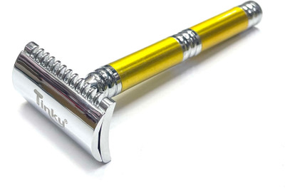 tinku DOUBLE EDGE BRASS SAFETY RAZOR (T108-OC) OPEN COMB, Men