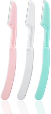 Waxiss Folding Eyebrow Razor With Micro-Guard Blade Used For Face Women, Women(Pack of 3)