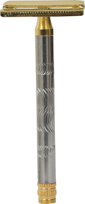 tinku Traditional Double Edge Metal Safety Razor (T-201), Rust Proof, Men
