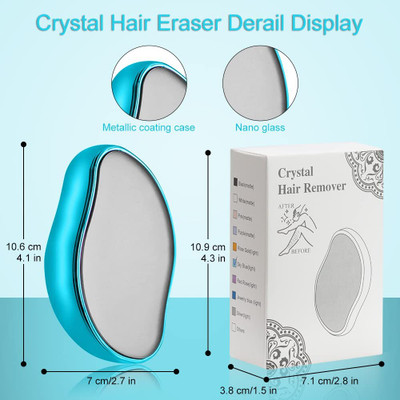 FUTURESTARRKK Washable Crystal Epilator Without Shaving for Smooth Skin Gifts, Men & Women