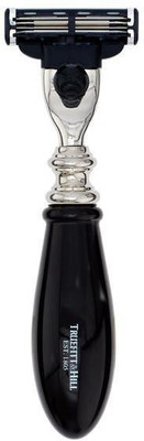 Truefitt&hill Black MachIII Razor Chrome Regency Razor, Men