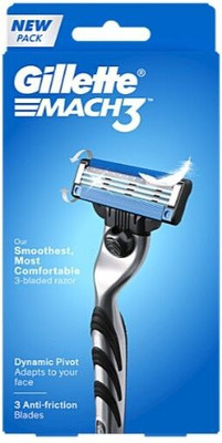 Gillette mach 3 with hygiene & Most Comfortable Blades razor set of 1, Men