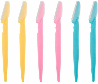 ttti Face Razor Eyebrow Razor - 6 Pcs/Set Eyebrow Razor,Facial Hair Remover, Men & Women(Pack of 6)