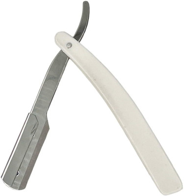 SHRUN CRAFT ND BEAUTY Stailness Steel Folding Shaving Razor For Beard Salon, Home Use, (Multicolor), Men & Women