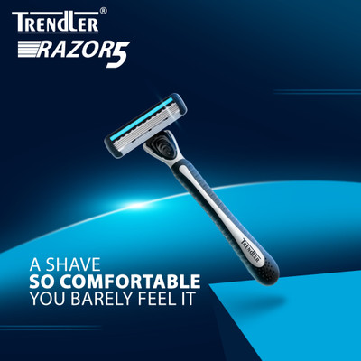TRENDLER 5 Blade Shaving Razor For Men, Men(Pack of 3)