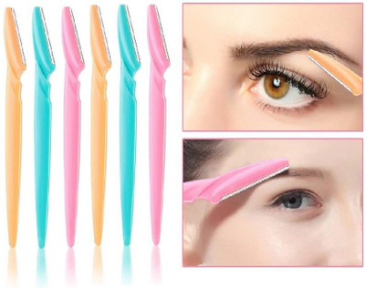 Herrlich SKIN PROTRACTION FACE RAZOR FOR MEN & WOMEN SET OF 6, Men & Women(Pack of 6)