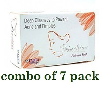 Skin Shine best soap of fairness [ combo of 7] Shaving Soap(75 g)