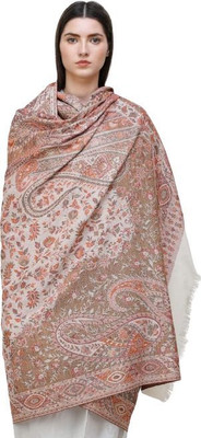 CHOUDHARYRETAILS Wool Embroidered Women Shawl(Multicolor)