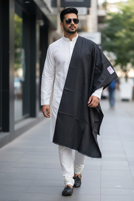 Winter Heirloom Cashmere Solid Men Shawl(Grey)