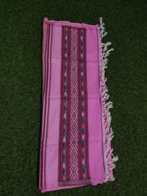 Shreeji Wool Woven Women, Men Shawl(Pink)