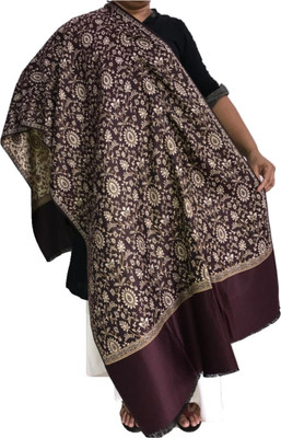 ASE Wool Self Design Women Shawl(Multicolor)