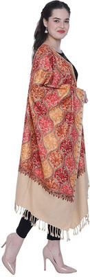 CHOUDHARYRETAILS Wool Printed Women Shawl(Multicolor)