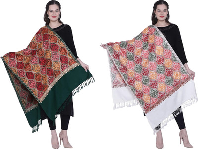 WEAVER VILLAS Pashmina Printed Women Shawl(Multicolor)