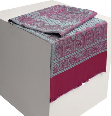 Shaiven Silk Printed Women Shawl(Pink)