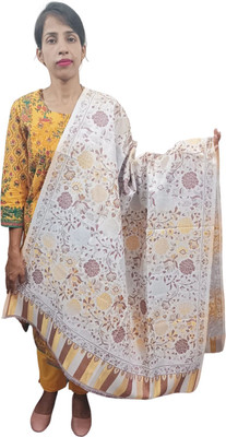 CHOUDHARYRETAILS Acrylic Printed Women Shawl(Multicolor)