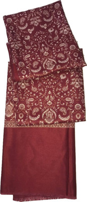 PASHTUSHS Wool Self Design Women, Men Shawl(Multicolor)
