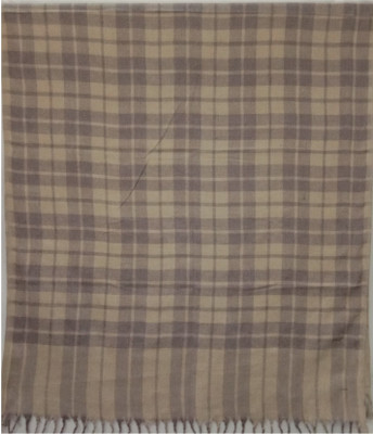 CHOUDHARYRETAILS Wool Checkered Men, Women Shawl(Multicolor)