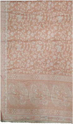 Soul Essence Wool Woven Women Shawl(Pink)