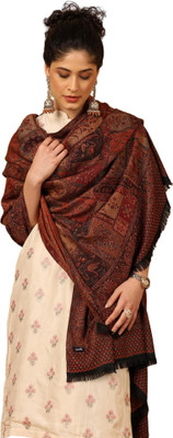 Tweedle Acrylic Woven Women Shawl(Multicolor)