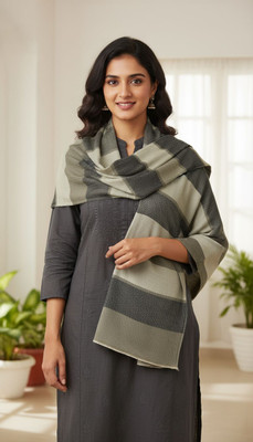 Radhe Cotton Solid Women Shawl(Multicolor)