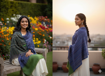 Soul Wool Solid Women Shawl(Multicolor)