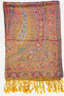Shaiven Modal Self Design Women, Men Shawl(Multicolor)