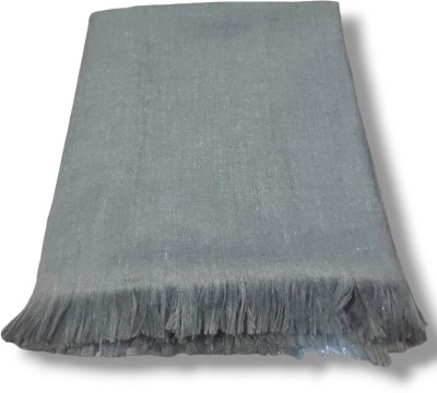 NVH Wool Woven Women, Men Shawl(Grey)